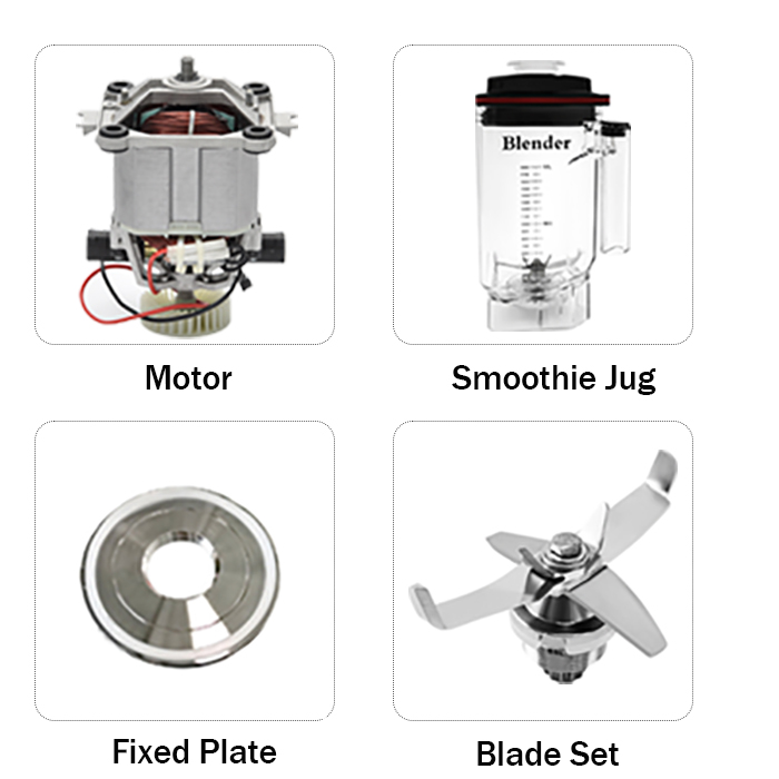 Heavy Equipment Kitchen - Frullatore Professionale ad Alta Potenza 1.8L
