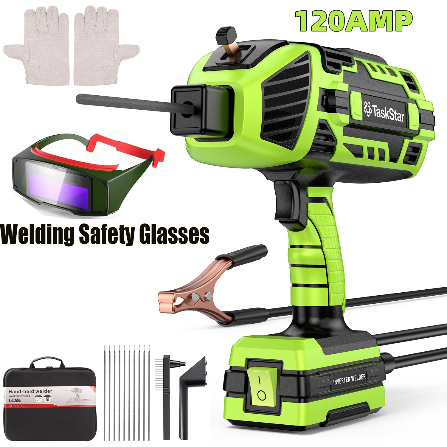 Portable Welding Generator - Taskstar Saldatore portatile IGBT Saldatore ad