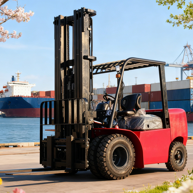 Heavy Equipment Lift - Carrello Elevatore Diesel da 8 Tonnellate