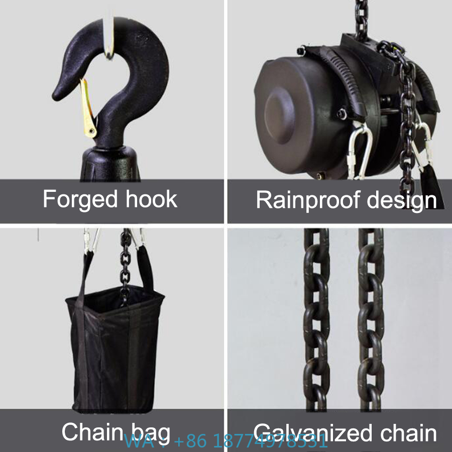 Electric Chain Hoist - Paranco a catena elettrico 500kg 1t