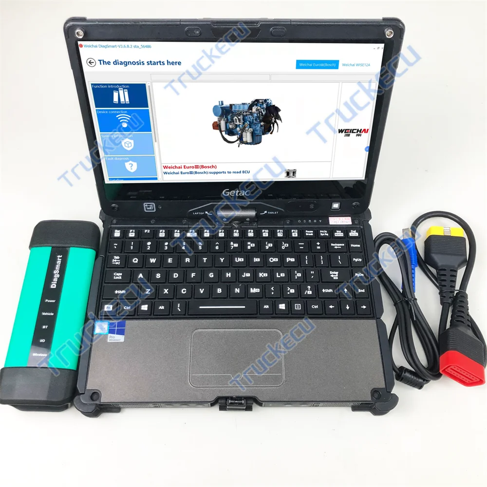 Heavy Equipment Inspection - Getac V110+ per Weichai: Strumento Diagnostico