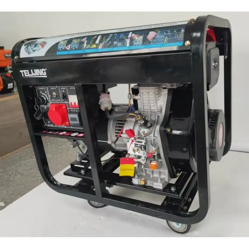 Portable Welding Generator - Generatore Saldatrice Diesel Automatico 300A 7kW