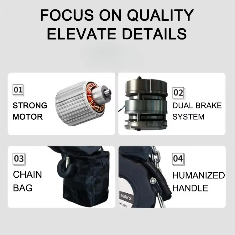 Paranco a catena elettrico 500 - Electric Chain Hoist recensione e prezzo