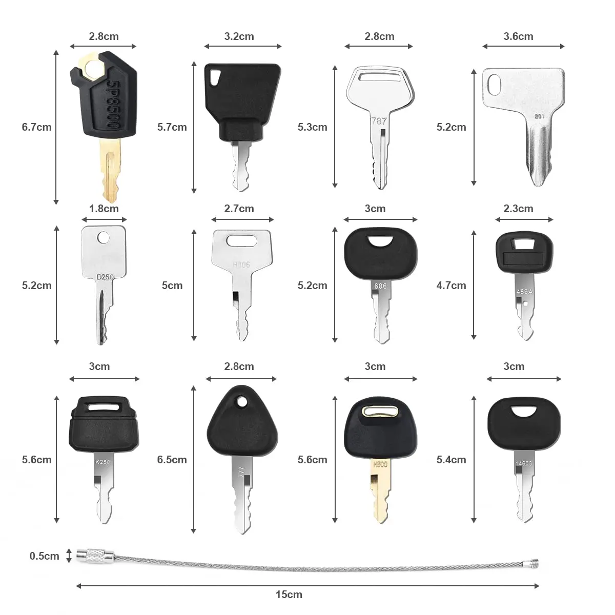 Chiave di accensione a 12 tast - Heavy Equipment Volvo recensione e prezzo