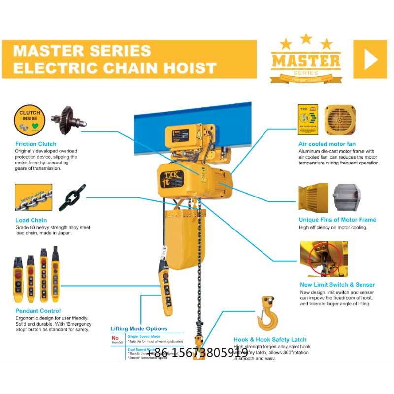 Paranco Elettrico a Catena TXK - Electric Chain Hoist recensione e prezzo