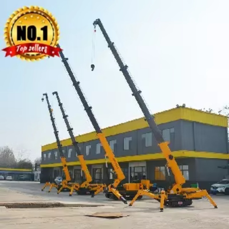 Gru idraulica a ragno 8T per i - Heavy Equipment Lift recensione e prezzo