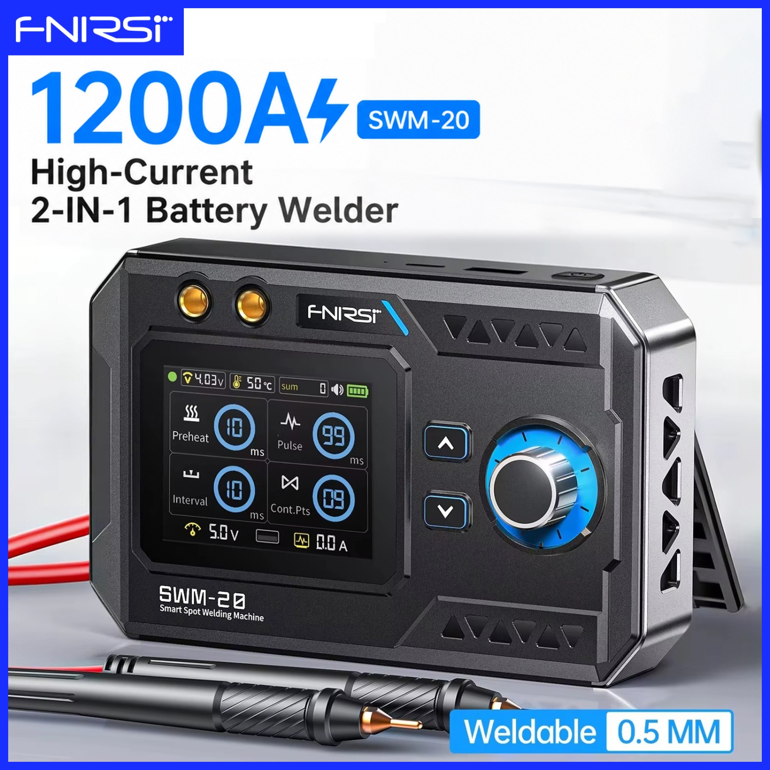 Saldatrice a batteria a doppio - Portable Welding Generator recensione e prezzo